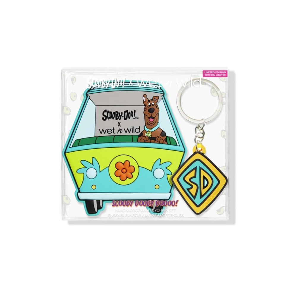 Scooby Doo Collection Dooby Doooo! Hand Mirror and Keychain Set. - Picture 2 of 7